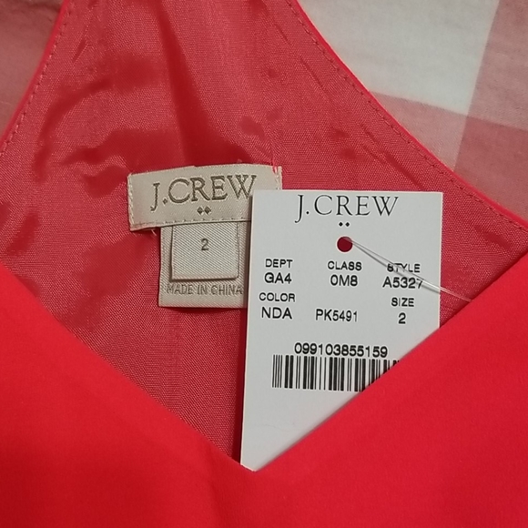 NWT! J.Crew Factory racerback maxi dress - Picture 4 of 8